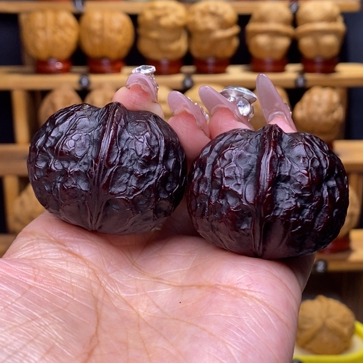 把件文玩核桃玉罗汉31号41尺