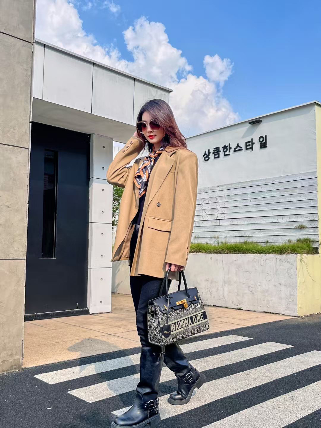 托特秋冬百搭包包女2025新款高级感大容量单肩女包休闲通勤秋季