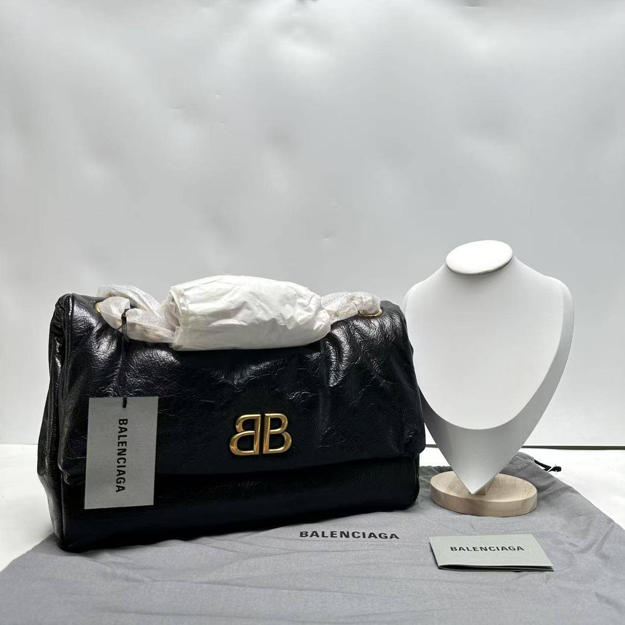 胖虎佳佳/巴黎世家/99新/公价0/箱包/斜挎包/31B2503130032