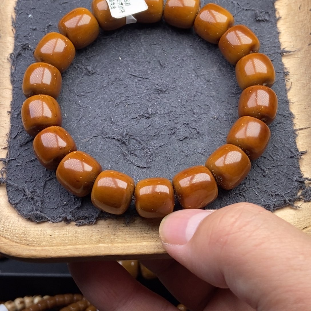 紫金鼠手串13mm天花板纯手工
