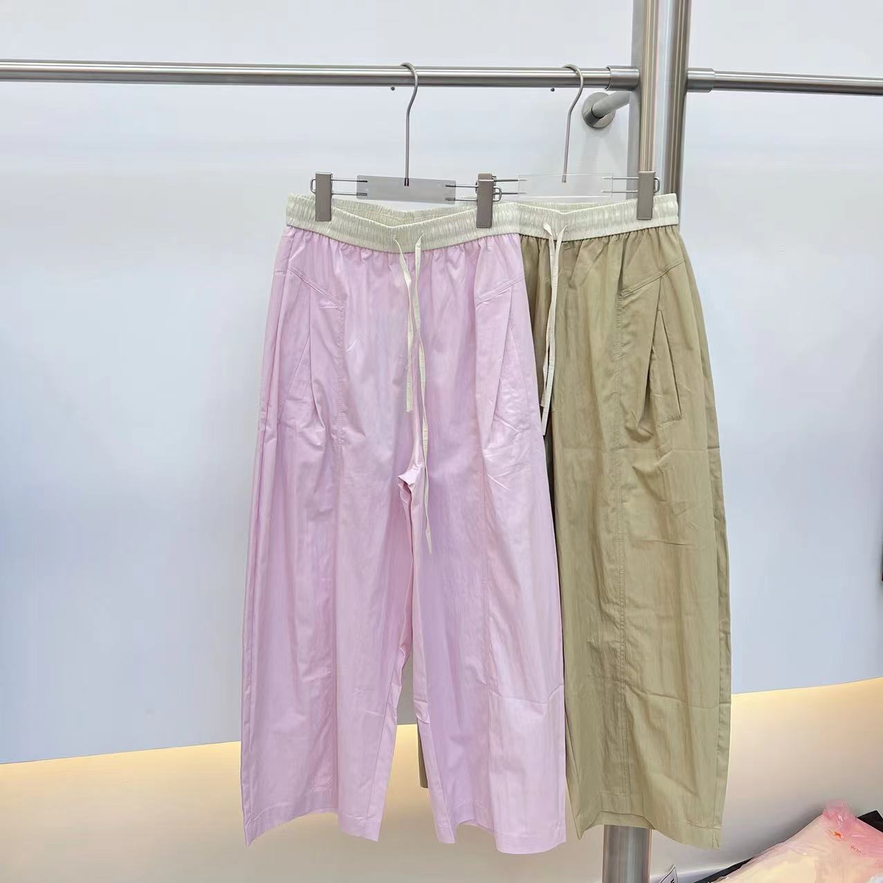 女亲子夏季薄款时尚宽松休闲裤B3319