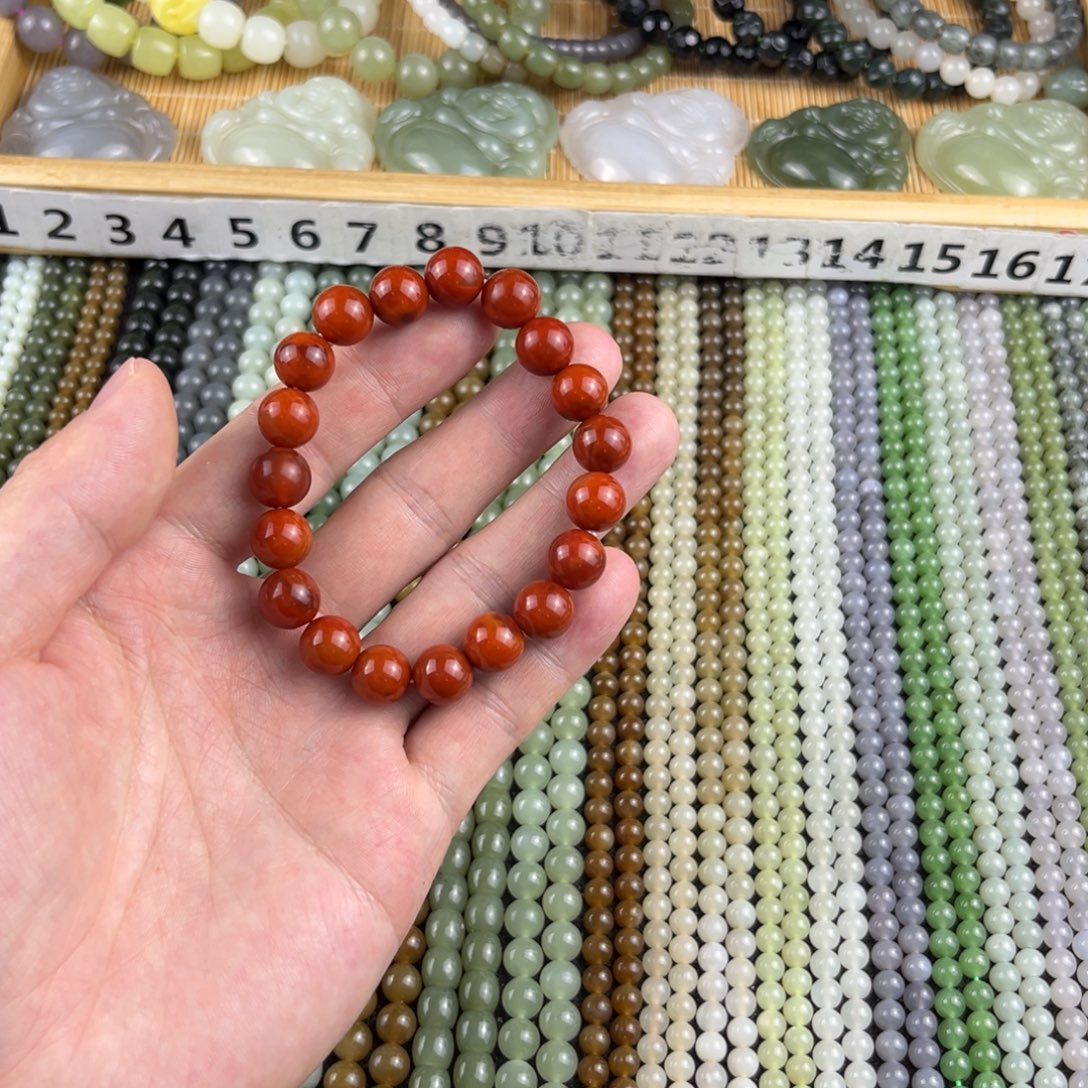 玛瑙/玉髓未镶嵌手链