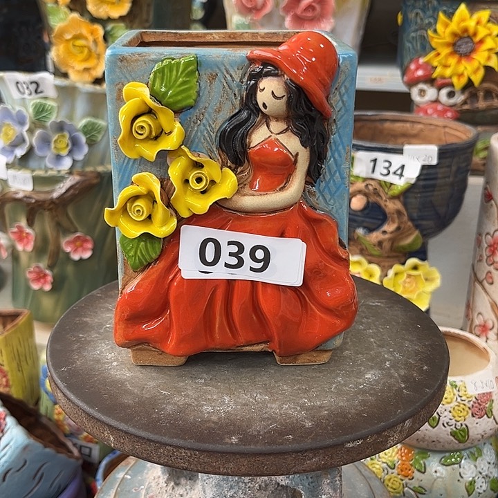 紫砂花盆粗陶材质多肉花盆