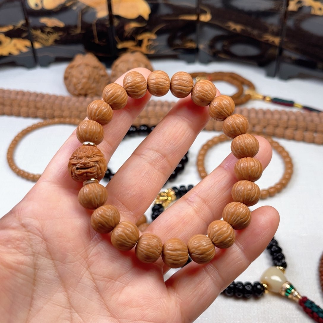 猴头核桃吊坠45677889956788