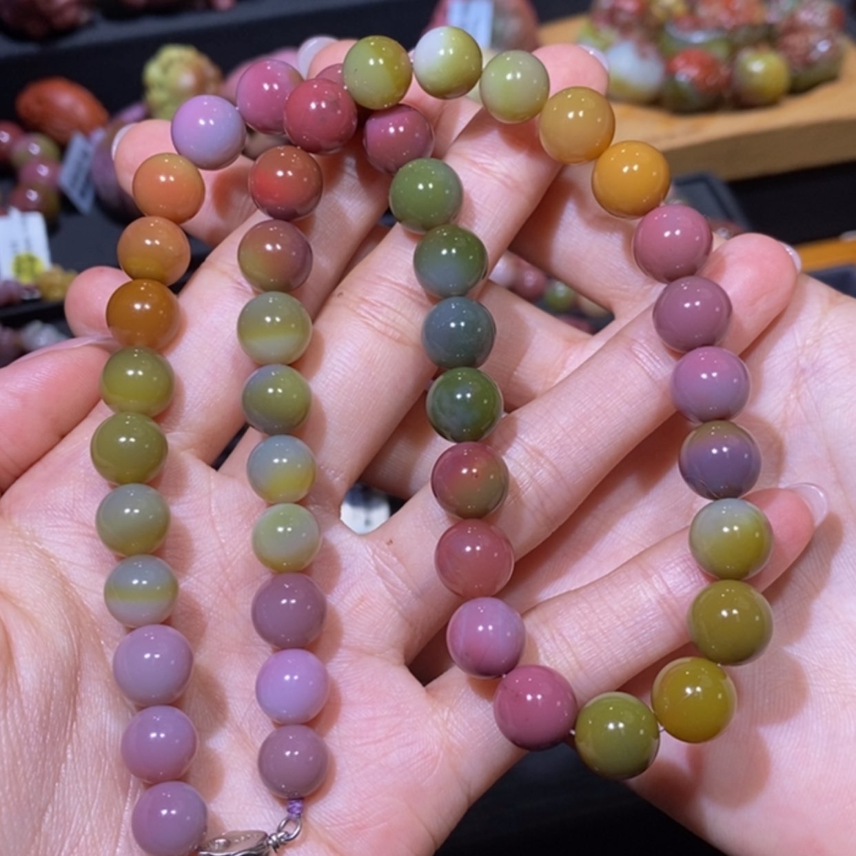 【闪购商品】玛瑙/玉髓手串未镶嵌盐源玛瑙