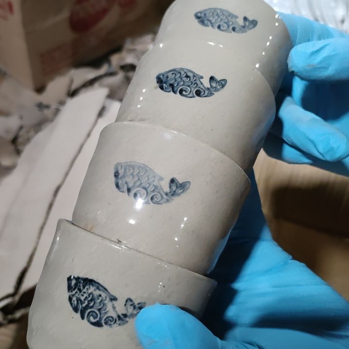 摆件陶瓷盘子碗啥都有