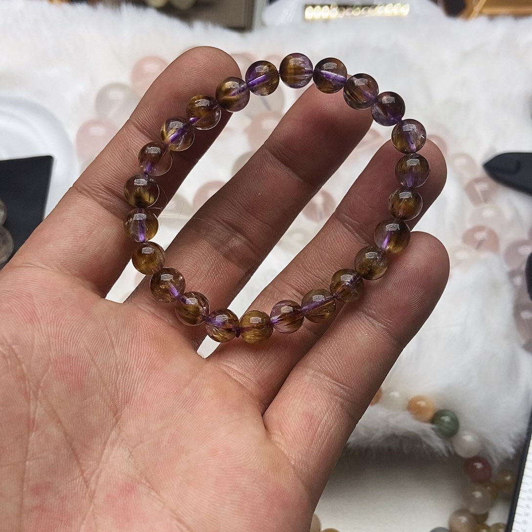 水晶手链未镶嵌刘*昕默认微瑕