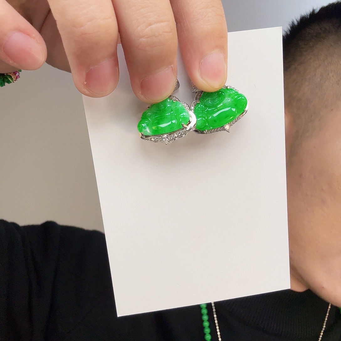 翡翠未镶嵌颈饰多样性发货只发一件
