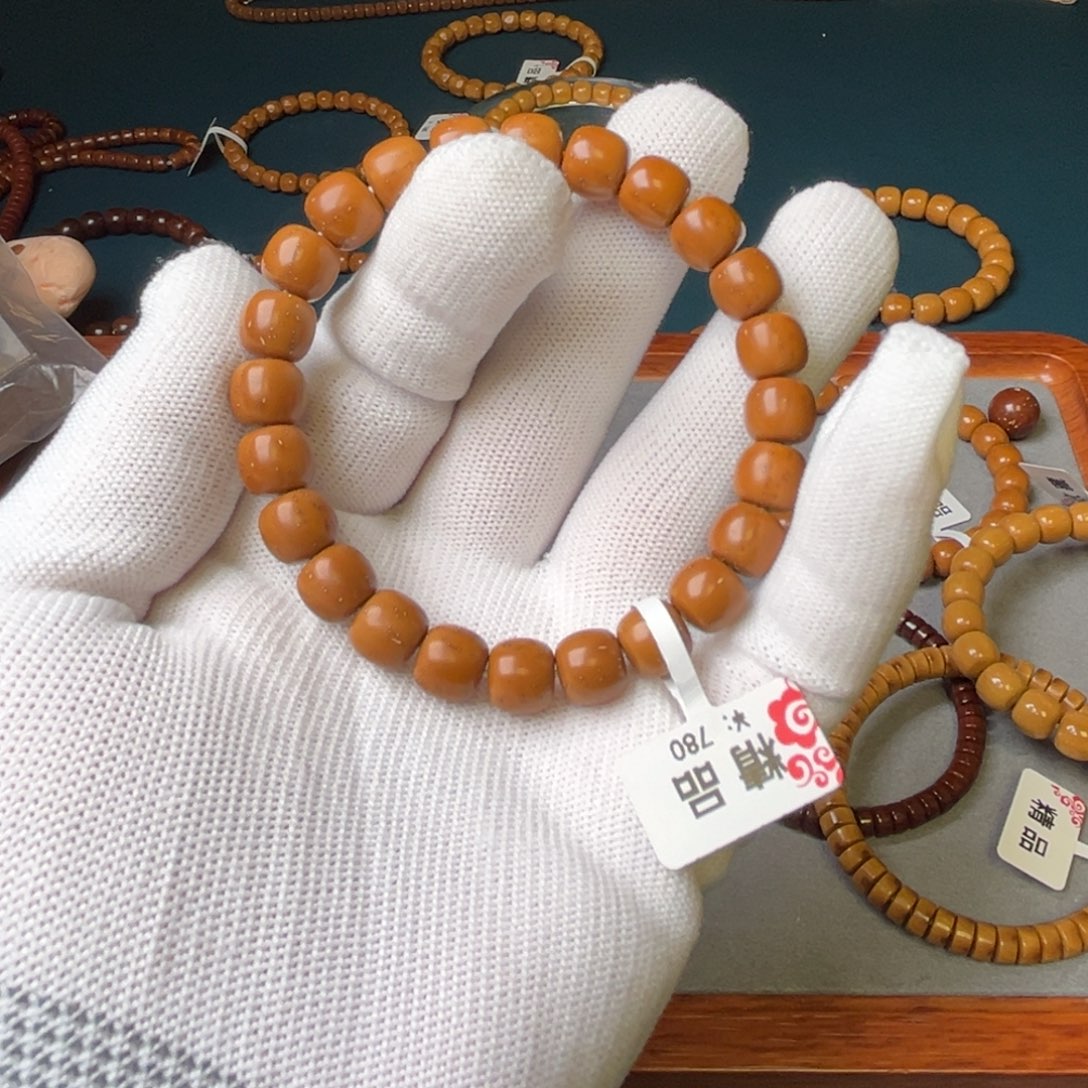 紫金鼠手串S****.9.6尺精品实心鼠