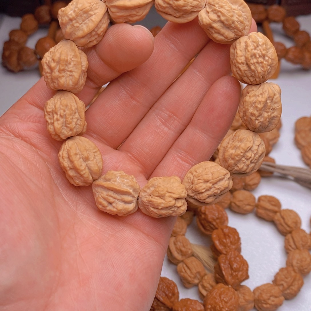 桃核手串蛤蟆头尺寸18