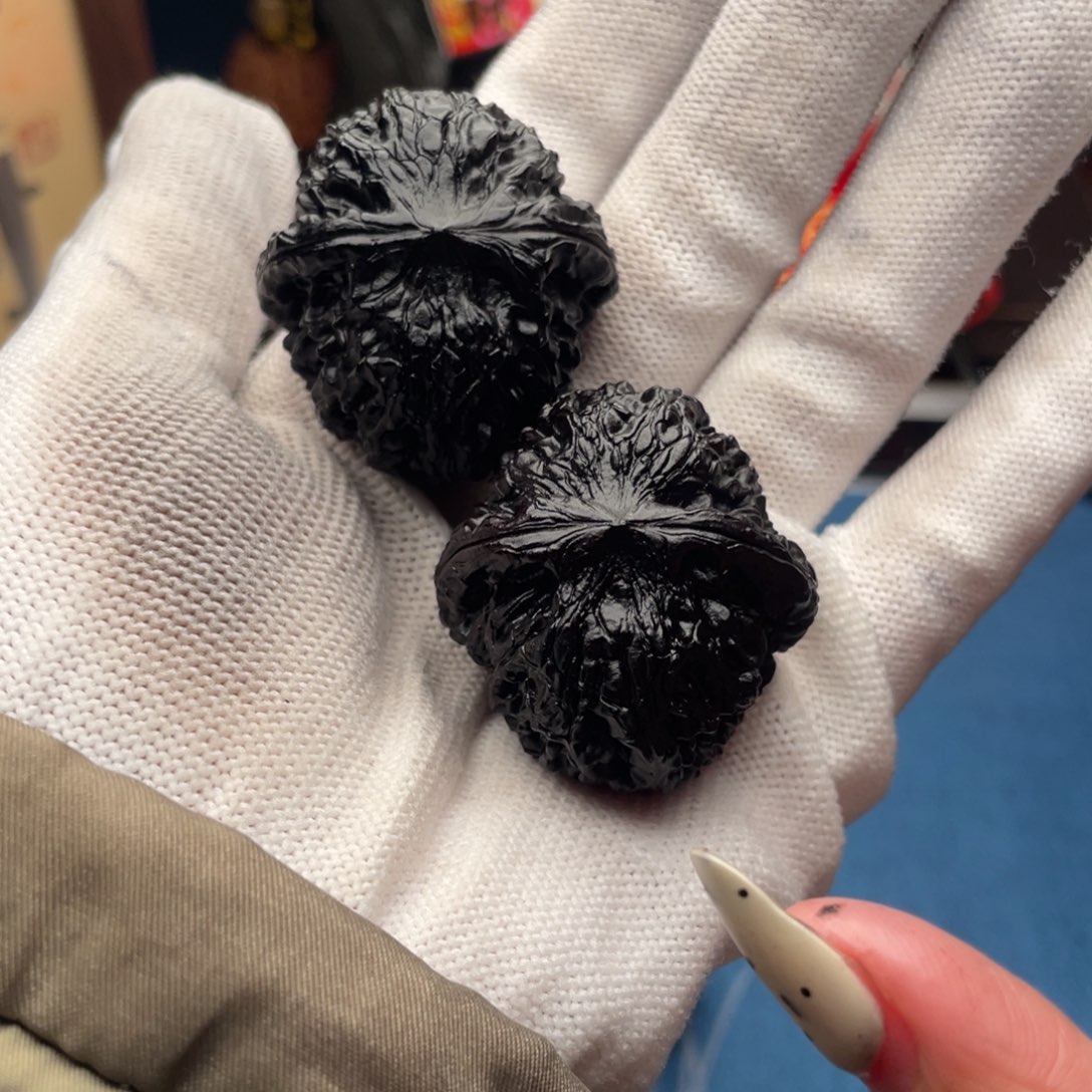 吊坠文玩核桃黑龙眼