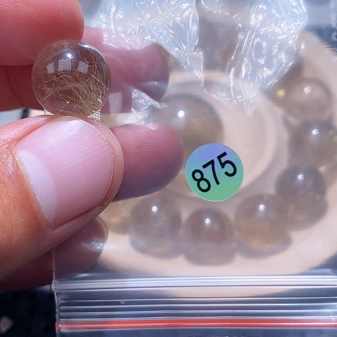 -***Y手链未镶嵌发晶天然水晶