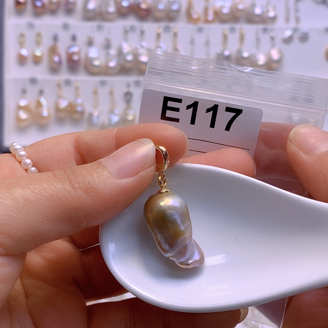 淡水珍珠颈饰银S925镶嵌