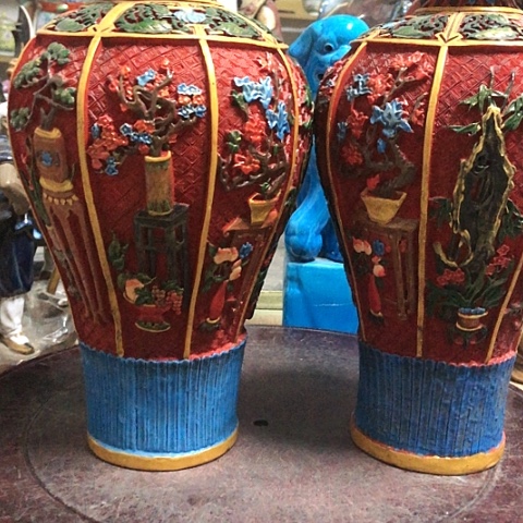 【闪购商品】瓶秋*漆器工艺摆件直播间实时画面