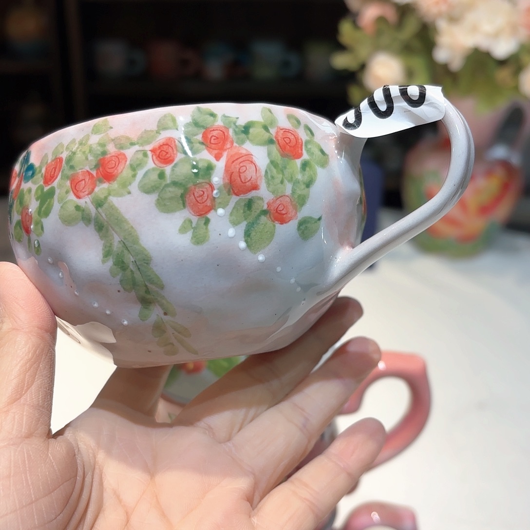 看****景德镇手绘高温釉下彩陶瓷茶具