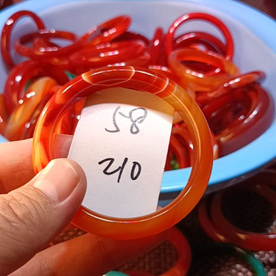 玛瑙/玉髓未镶嵌手镯