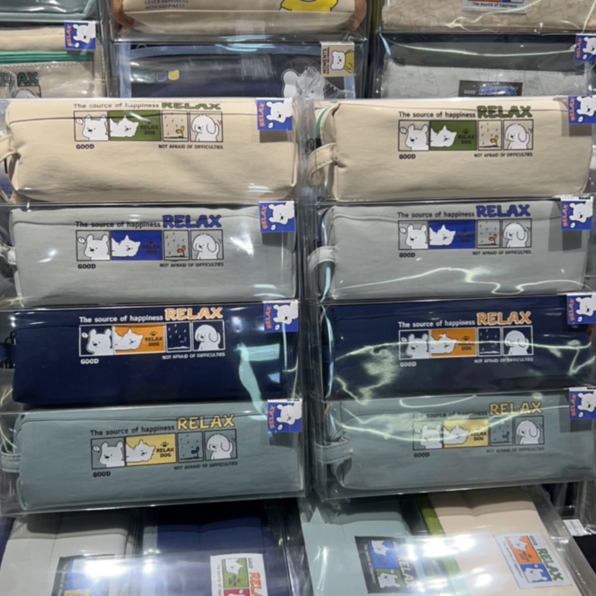 青壹坊 手拎大方形笔袋L  8个