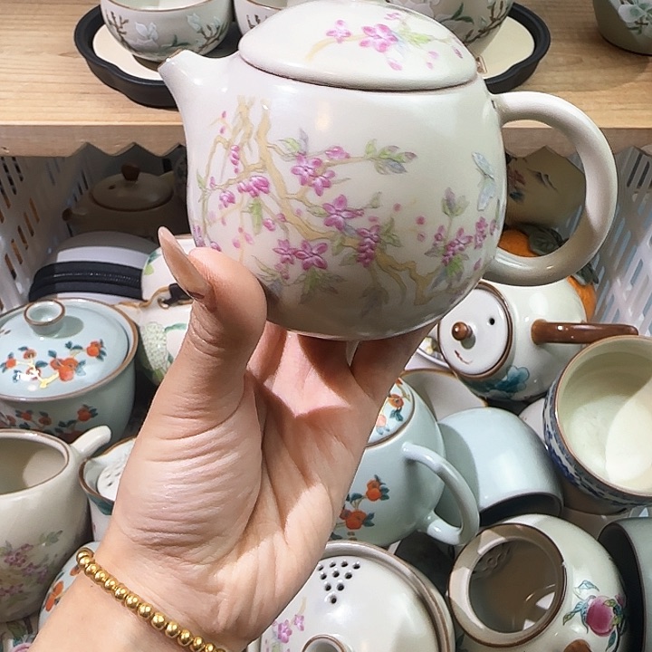 优一堂紫藤龙蛋壶