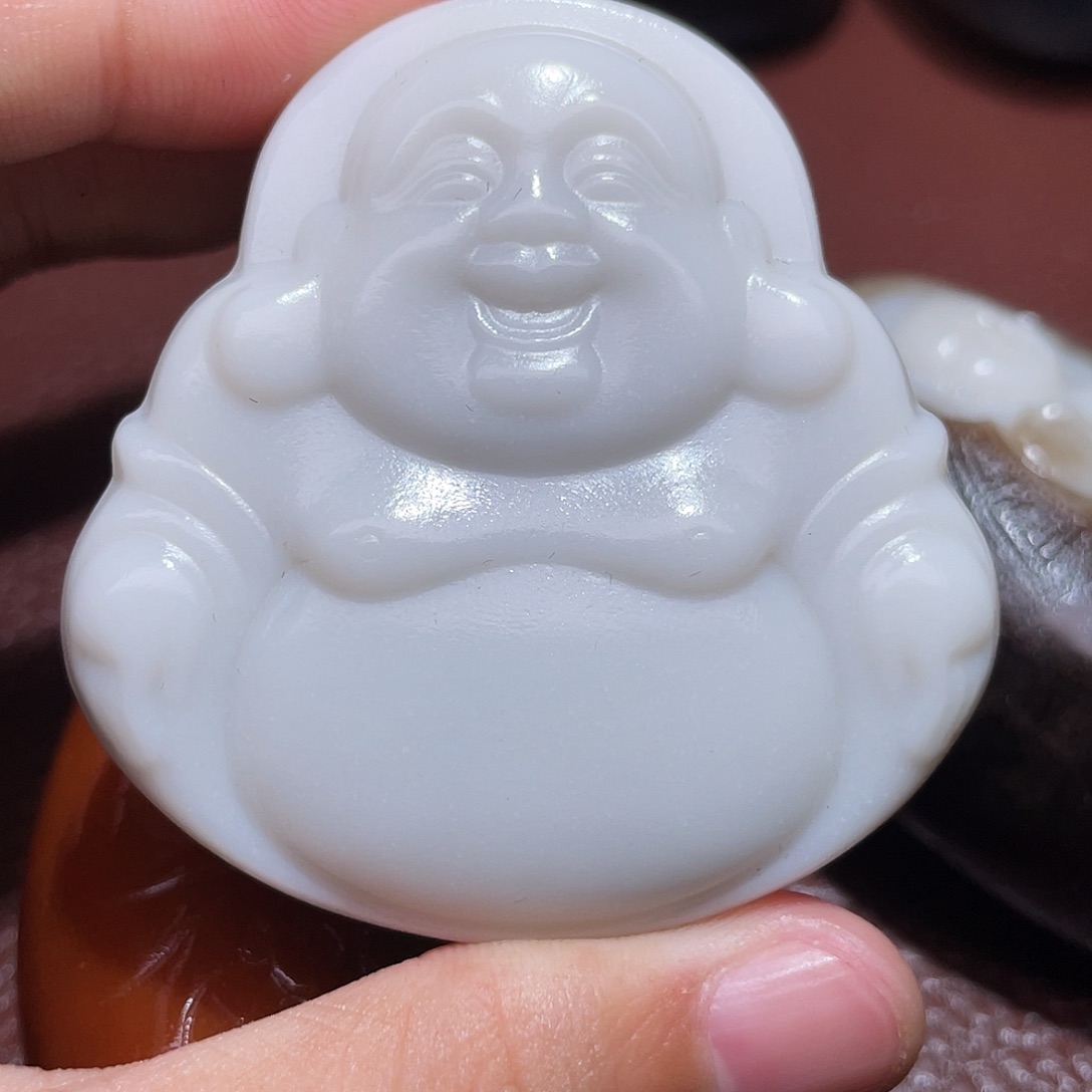 和田玉未镶嵌颈饰保*