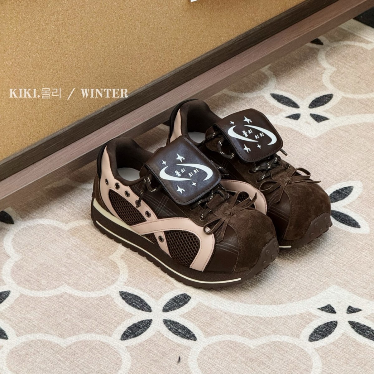 小泡芙阿甘鞋系带街头风德训鞋休闲鞋英格兰复古时尚百搭女款户外