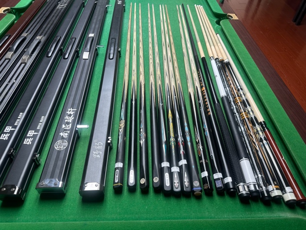 1k左右瑕疵台球杆