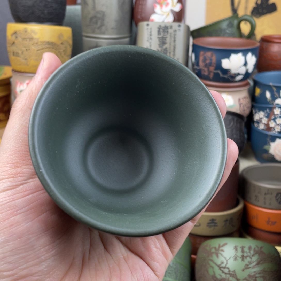 紫砂茶杯紫砂茶杯