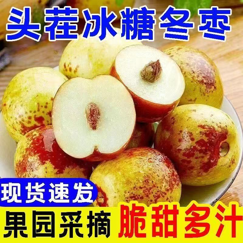 【新鲜采摘】正宗冰糖冬枣新鲜采摘纯甜无酸皮薄核小-707