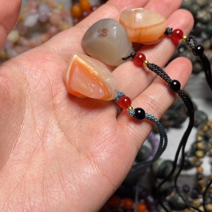 玛瑙/玉髓合金手链