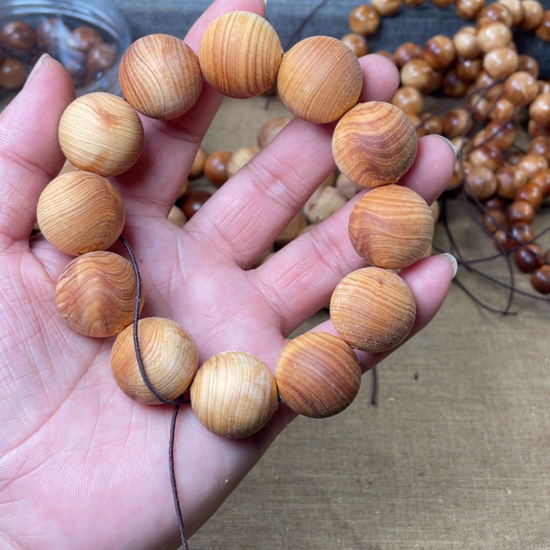 柏木（崖柏）无事牌2.0太行崖柏陈化水波闪电打磨