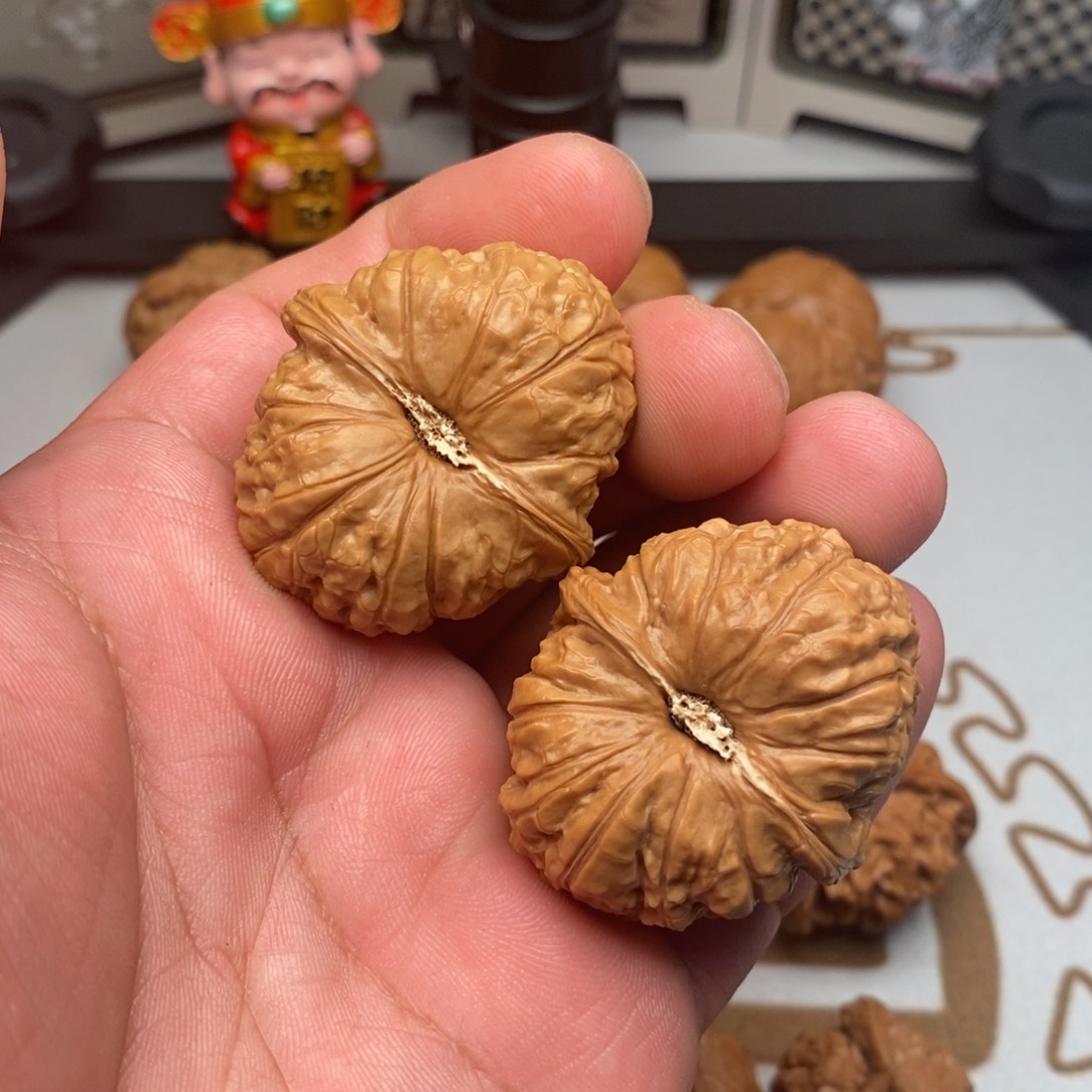 文玩核桃把件全品南瓜39尺