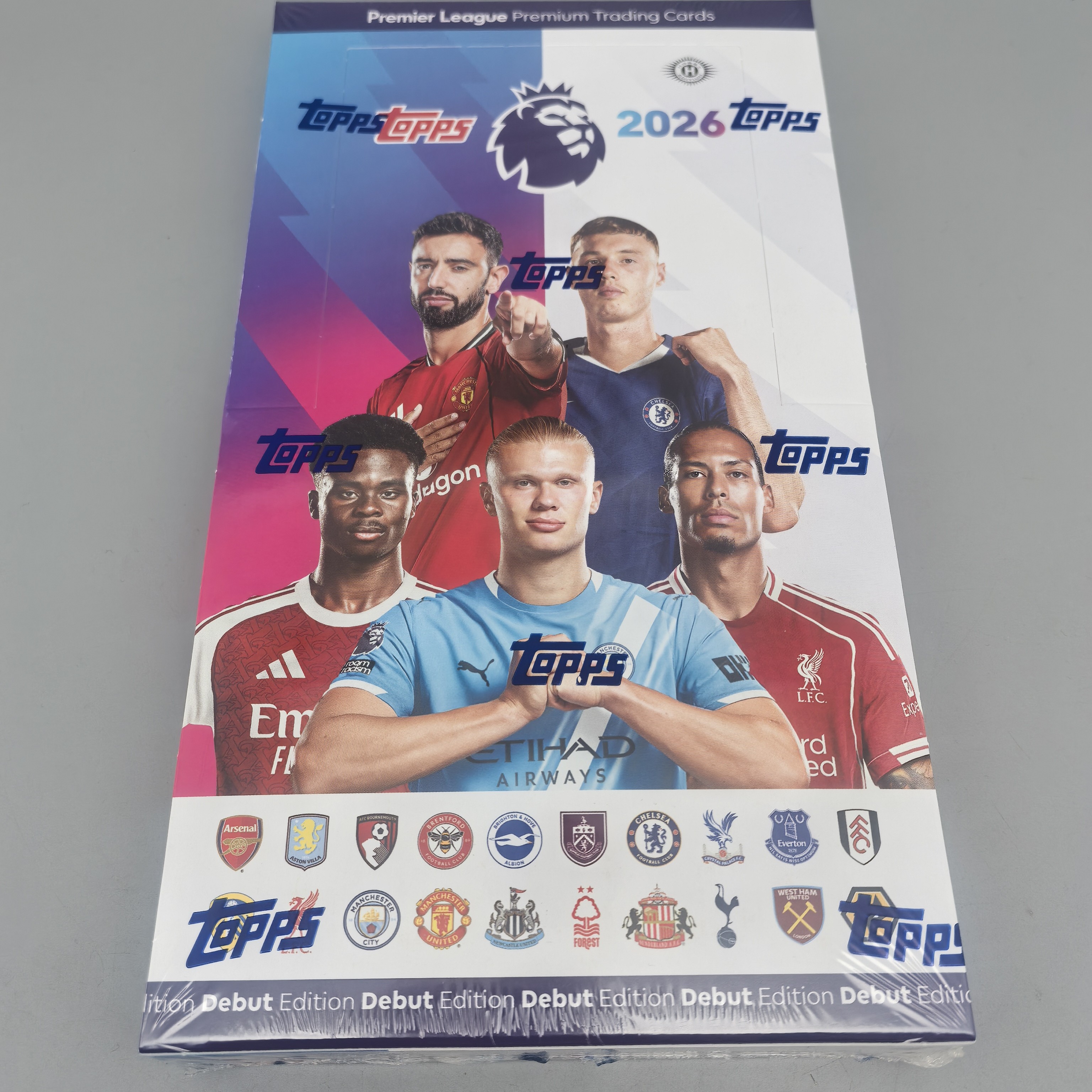 【坚果卡牌代拆】2025-26 Topps 英超 Hobby 球星卡(下单默认代拆)