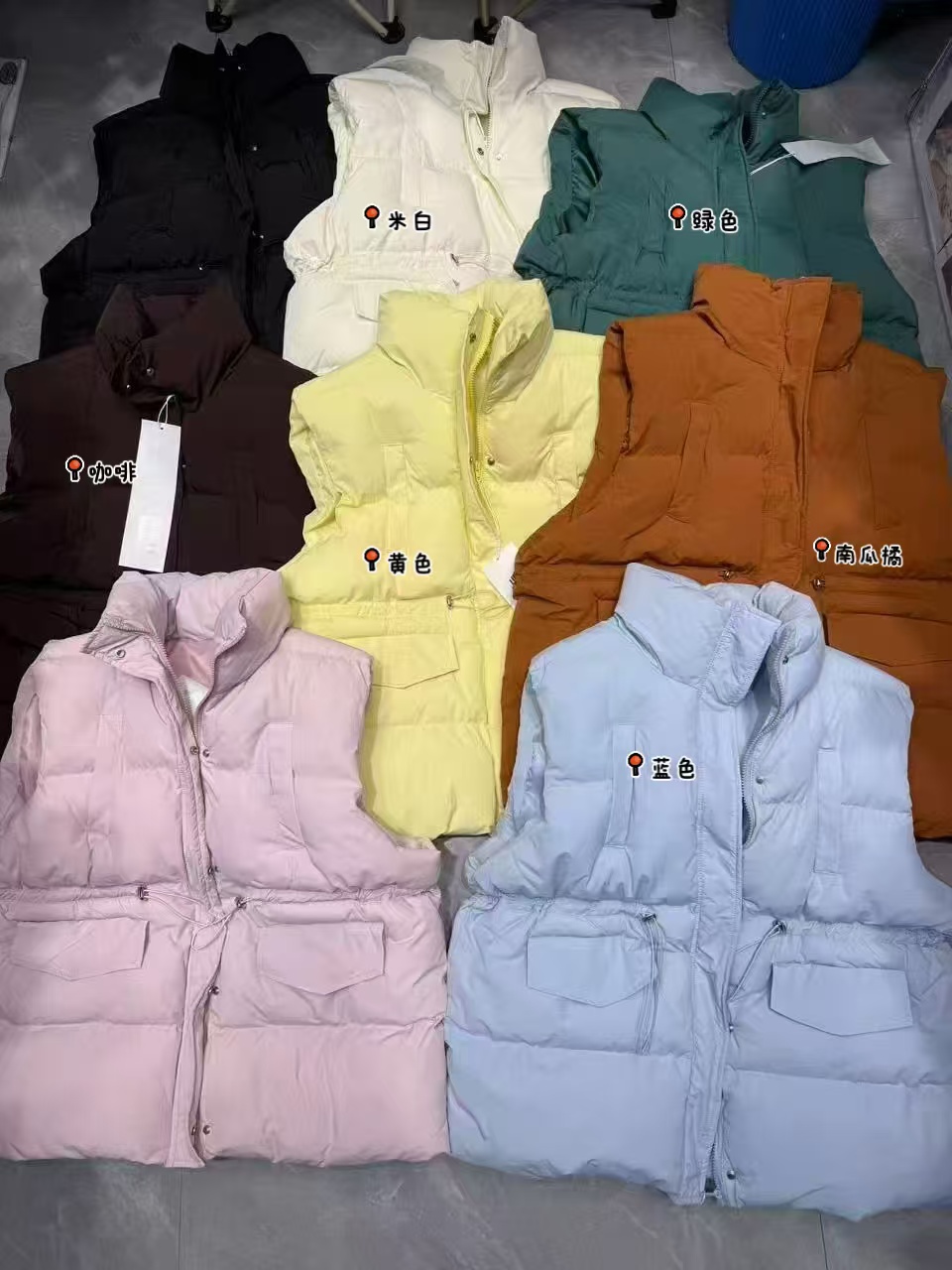 CBY#9926 FL 日系棉衣马甲 -12-13