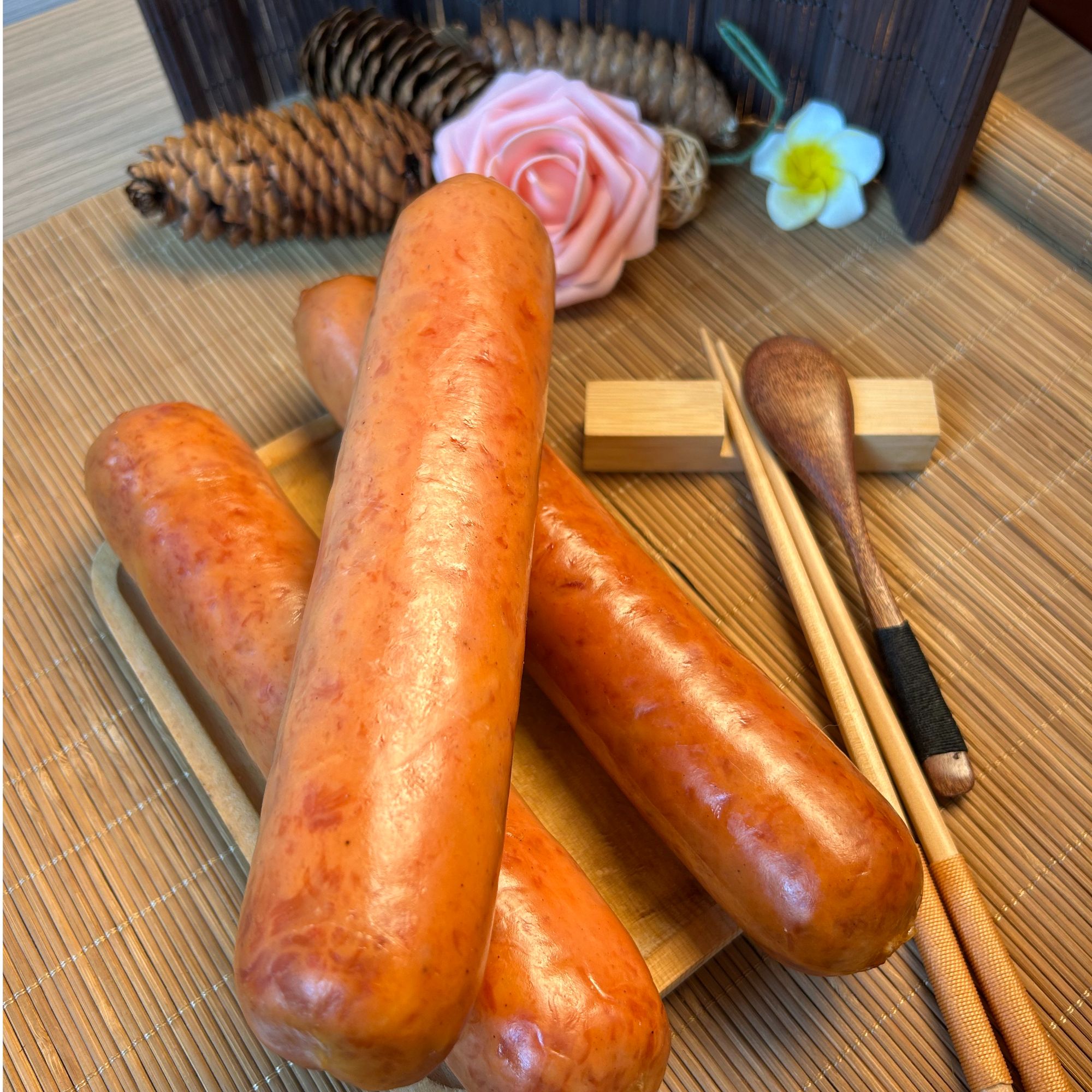 奇香源青岛老式大红肠300g开袋即食