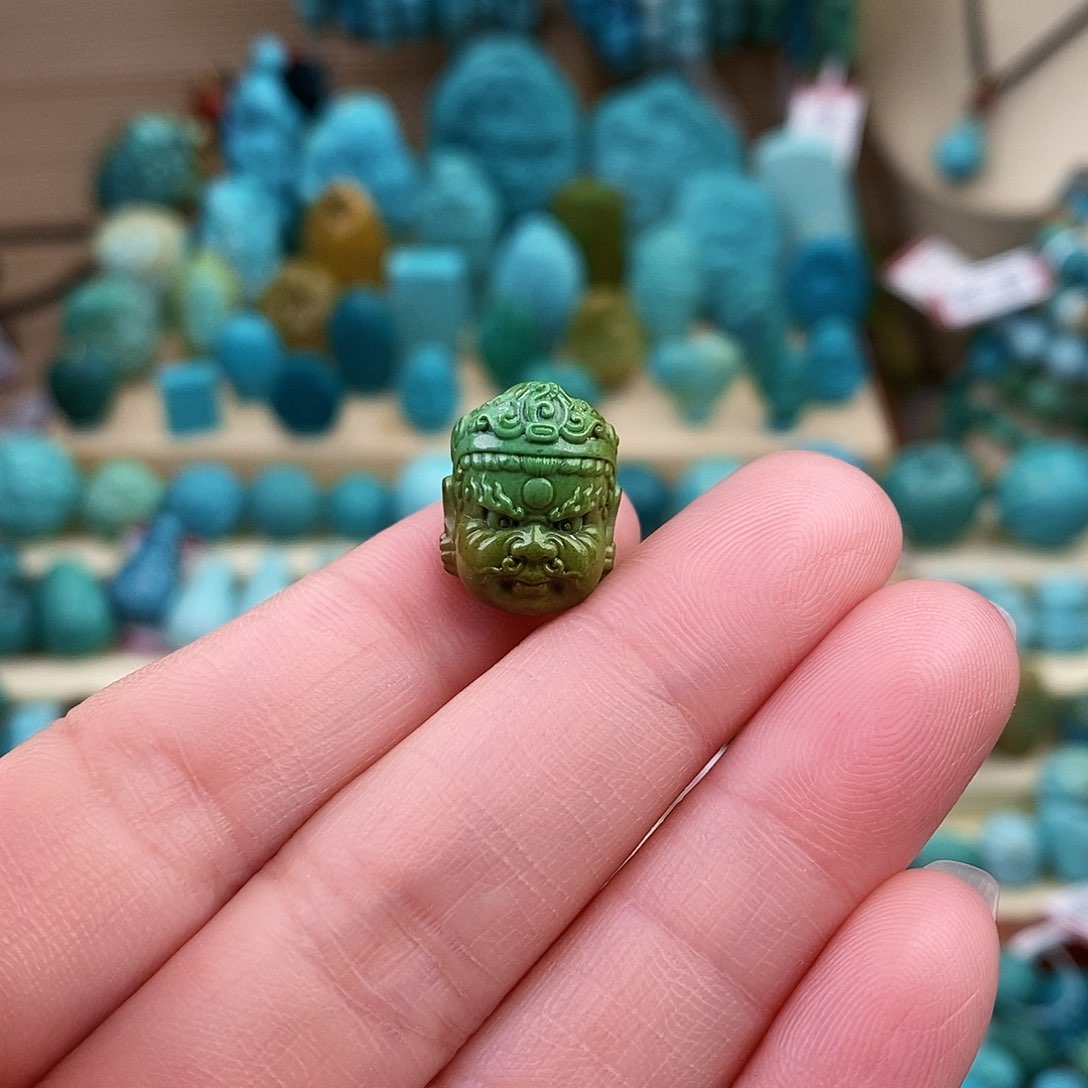 绿松石珠宝奇石未镶嵌