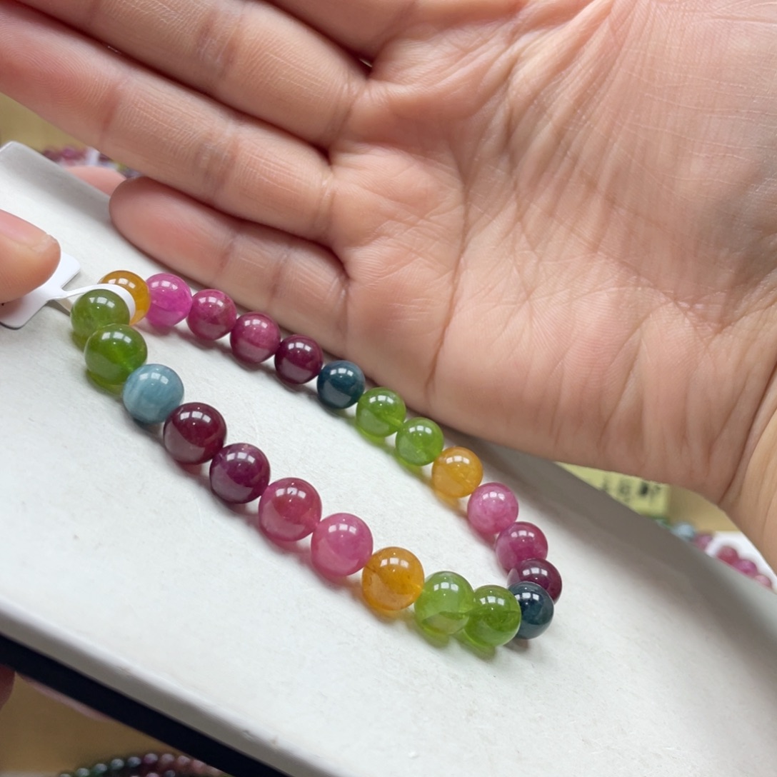 碧玺手串未镶嵌8mmmmmmmmmmmmmmmmmmmm