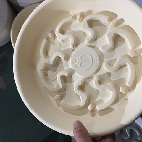 树脂托240米黄10个