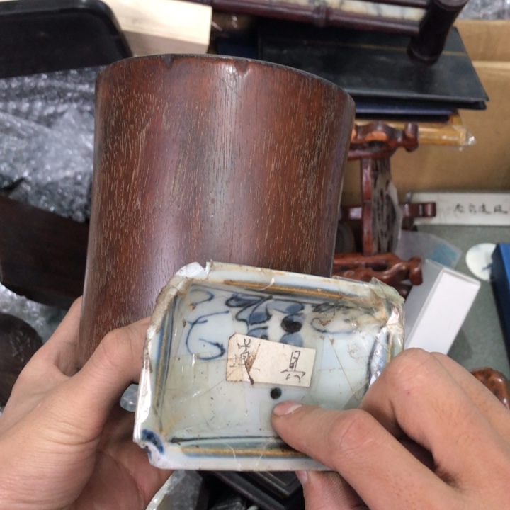 陶瓷孤品单件车里拍