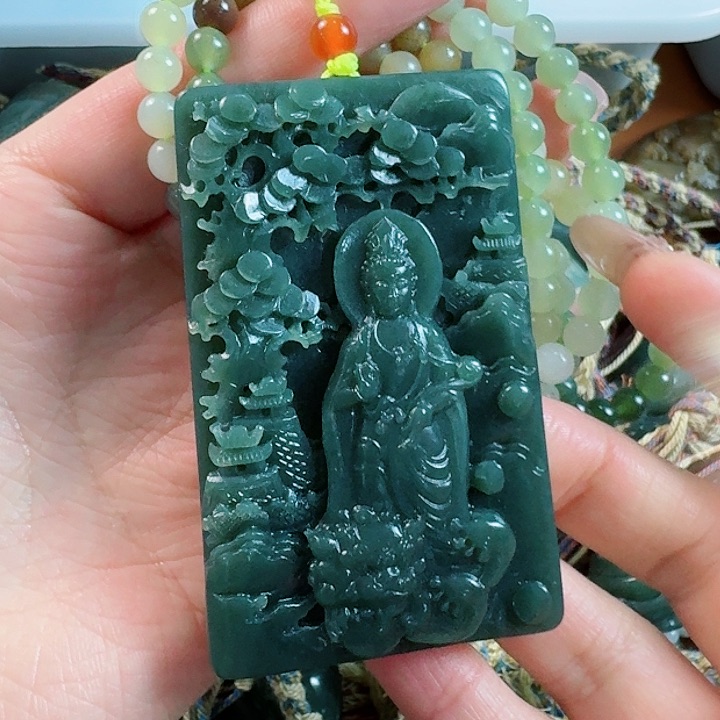 和田玉挂件未镶嵌