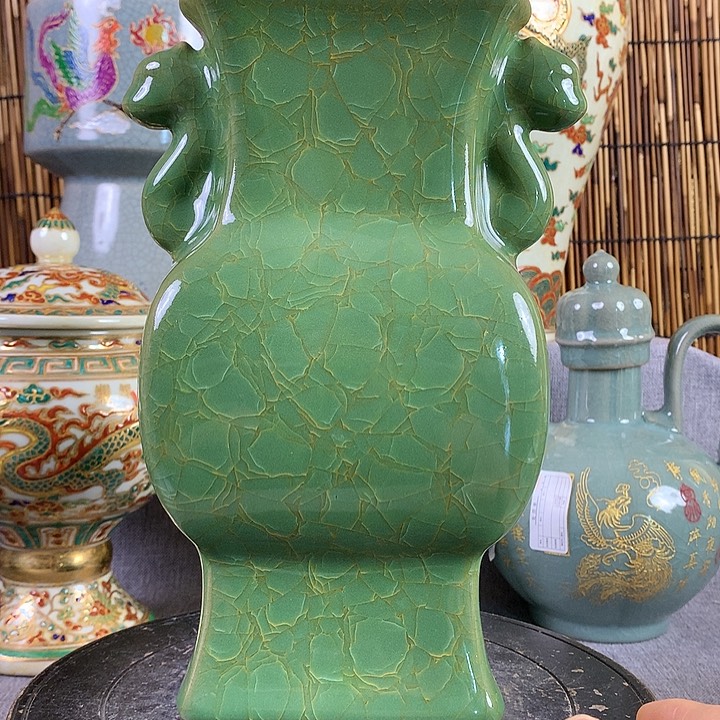 摆件瓷器真的很漂亮