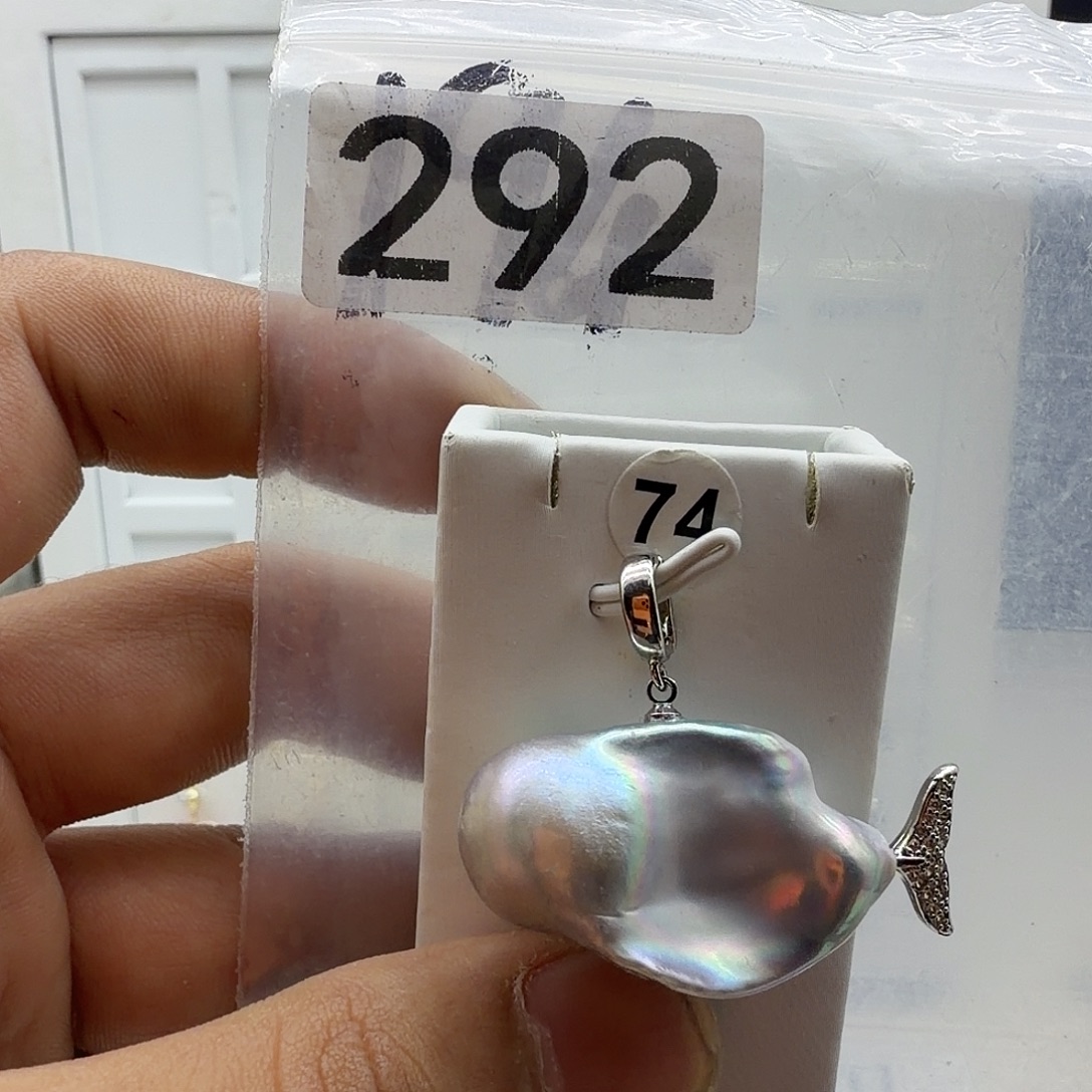 合金淡水珍珠颈饰