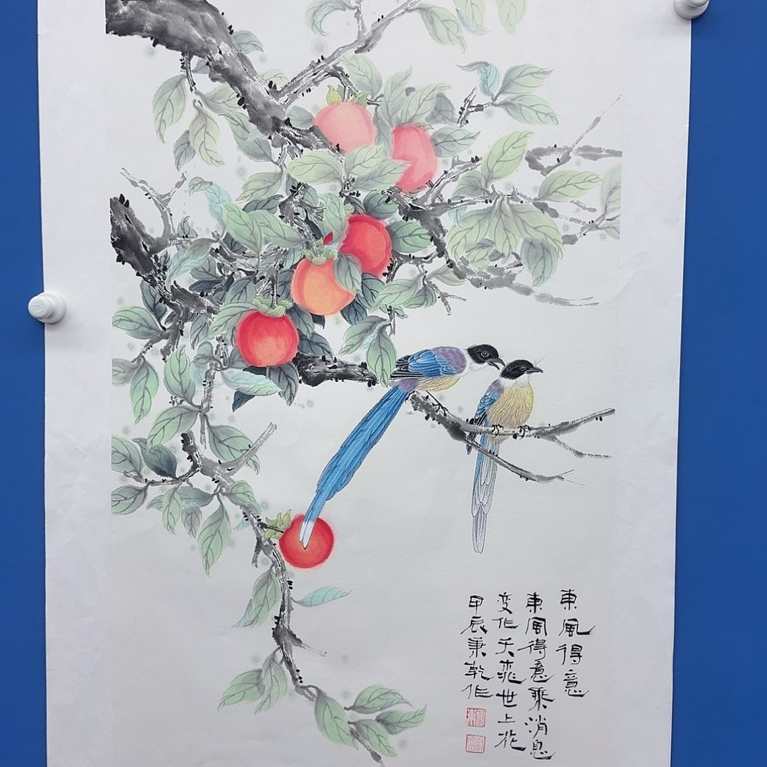 国画多次参加国内外大型