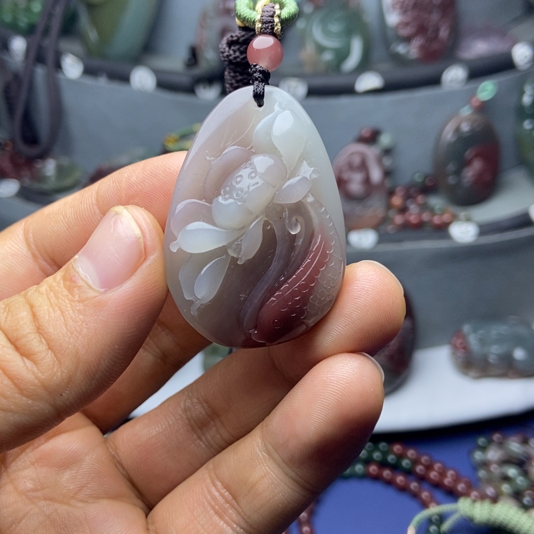 玛瑙/玉髓未镶嵌颈饰