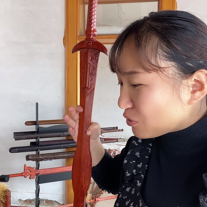土***圆紫檀木类成套家具