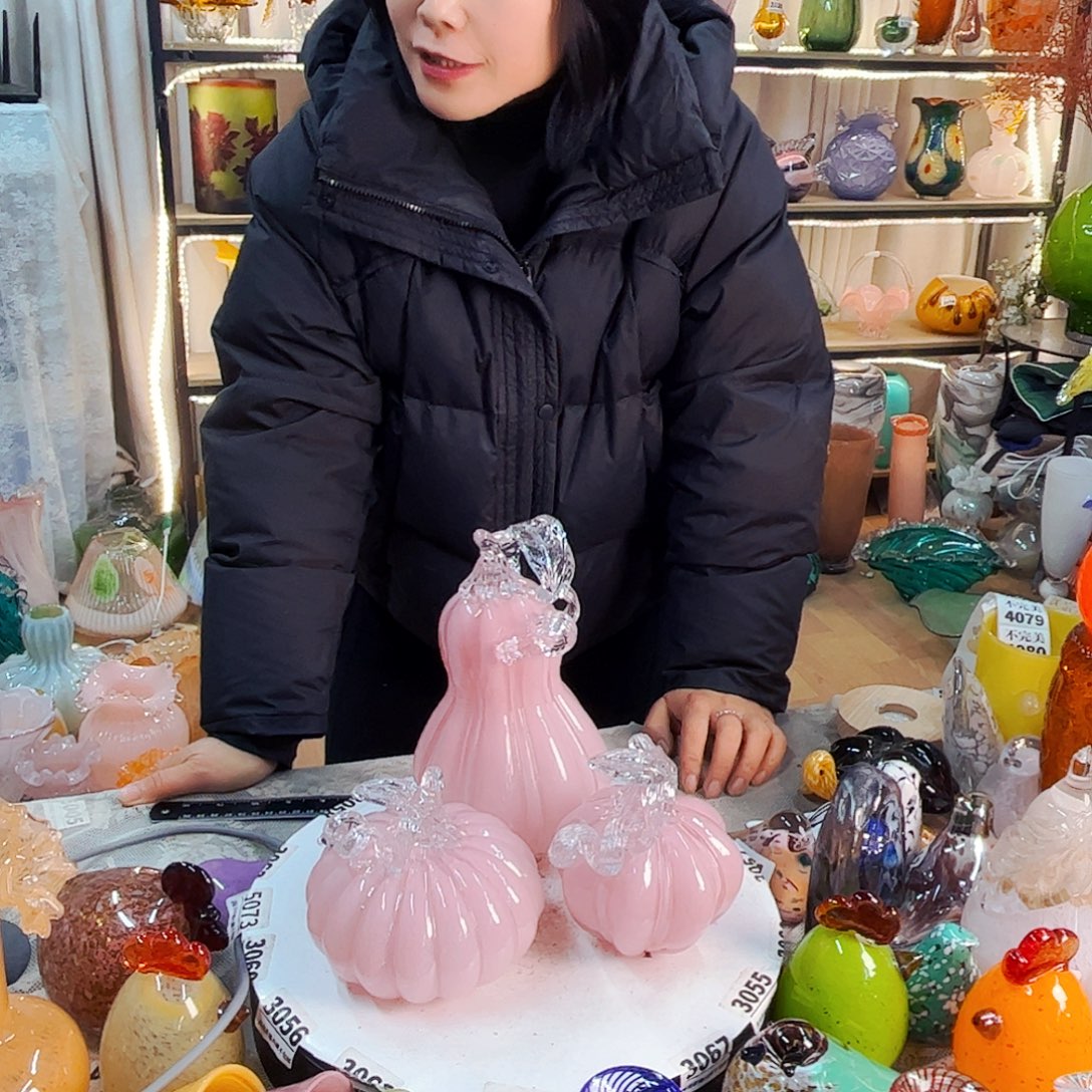 3个葫芦家悦美居琉璃摆件