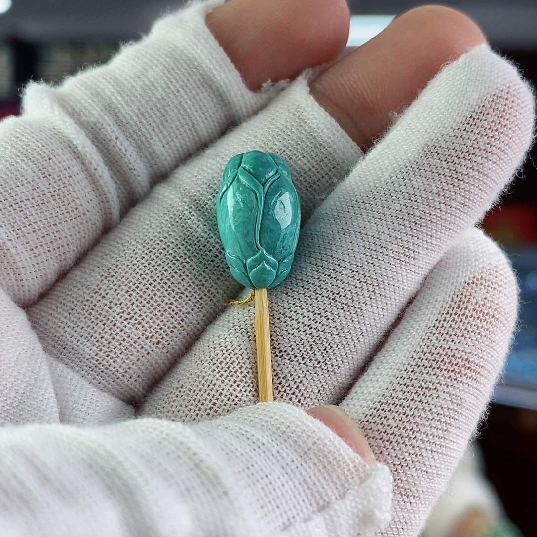 绿松石珠宝奇石未镶嵌