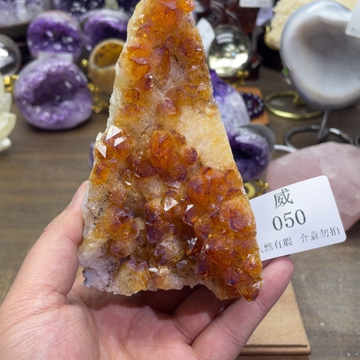 未镶嵌水晶珠宝半成品