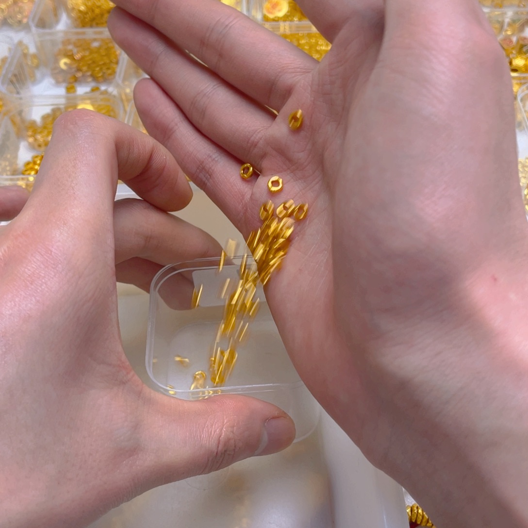 锆石铜合金新款盘缠5mm10颗