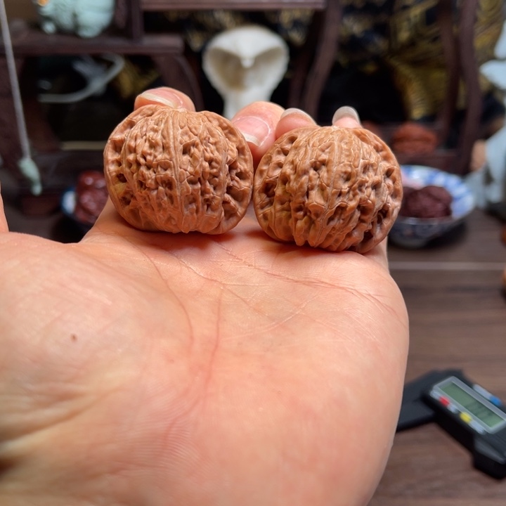 文玩核桃吊坠39磨盘