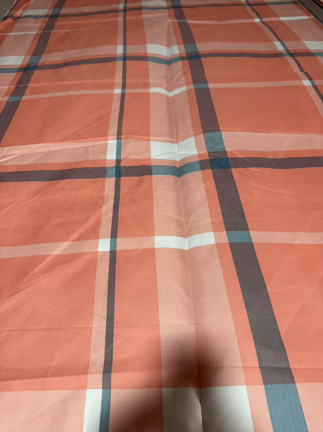 （粉丝专属）2*2.3粉色格子大布头