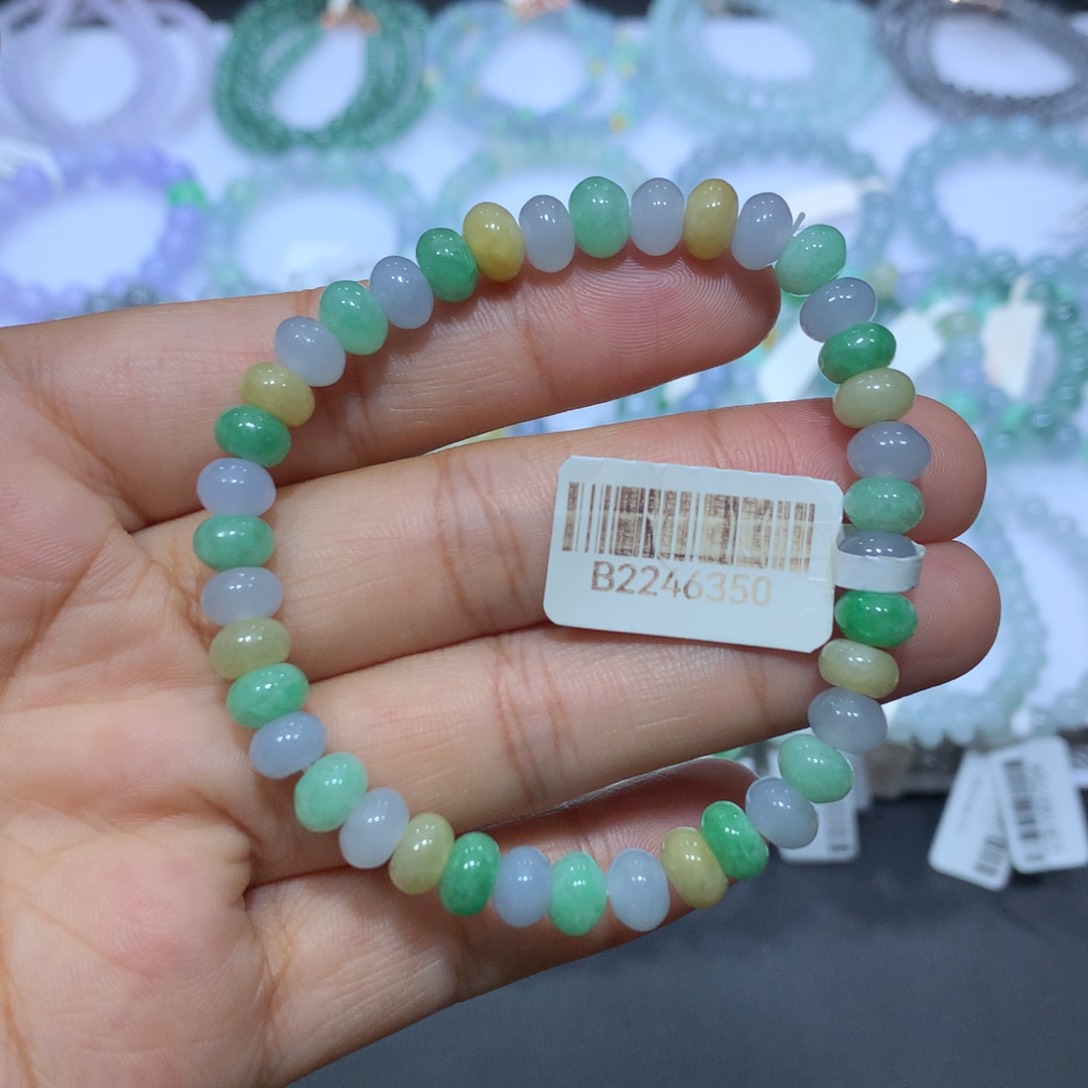 未镶嵌手链翡翠天然